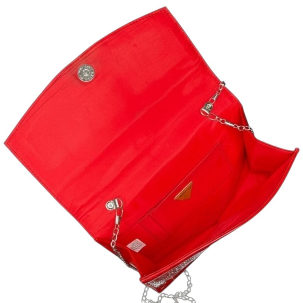 WALLYN'S Women Patent Leather Clutch Purses - Morocco - Picture 2 of 2
